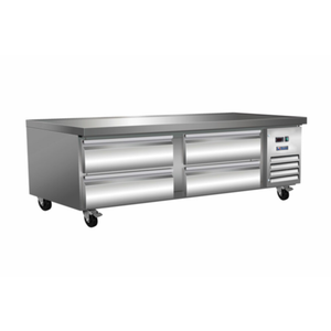 IKON ICBR-74 74-Inch Wide Refrigerated Chef Base Equipment Stand
