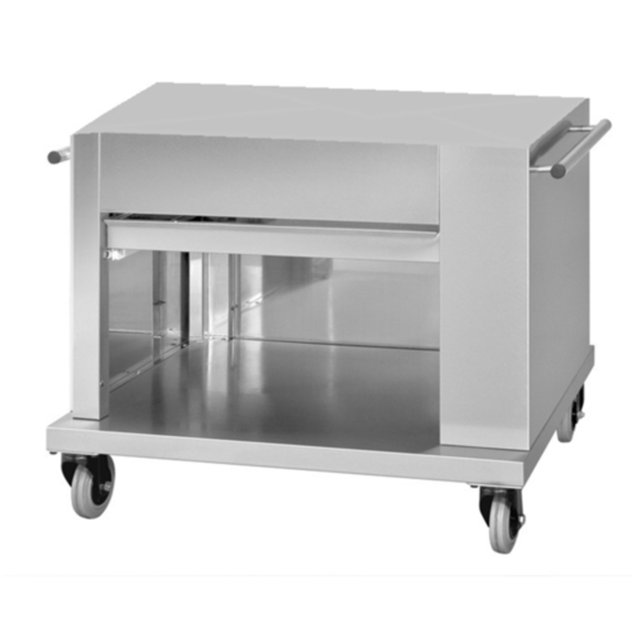 Fri-Jado 9298025 Stainless Steel Equipment Stand on Casters for TDR 7