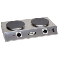 Cadco CDR-2C 21-1/4"W Side-by-Side Double Electric Hot Plate