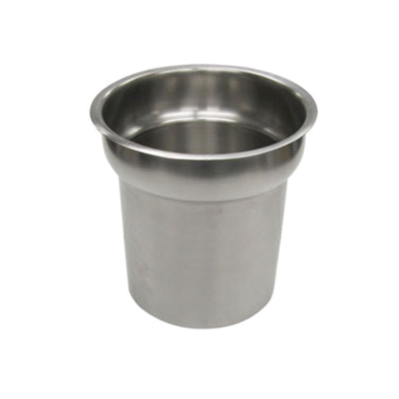 Stainless Steel Vegetable Inset For Steam Table, 2.5 Quart Capacity, Ideal For Holding Hot Foods