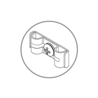 WireWise 88716 Condiment Dispenser Link Kit Assembly Clips 4-Pack