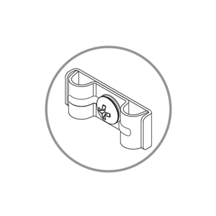 WireWise 88716 Kit de raccordement pour distributeur de condiments – Lot de 4 attaches