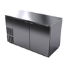 Fagor Back Bar Cooler with Two Solid Doors and Stainless Steel Finish for Bar Efficiency