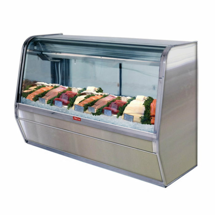 Howard McCray SC-CFS32E-4C-S-LED 50" Curved Fish/Poultry Case