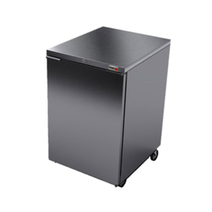 Alt Tag: Fagor FBB-24S-HC 24-7/8" Stainless Steel Back Bar Refrigerator Cabinet, stainless steel commercial back bar fridge cabinet