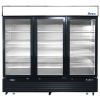 Atosa MCF8728GR 81.9 Inch Wide 3-Door Glass Freezer Merchandiser