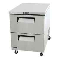 EFI FUDW2-27VC 27.5 Inch Versa-Chill Undercounter 2-Drawer Freezer