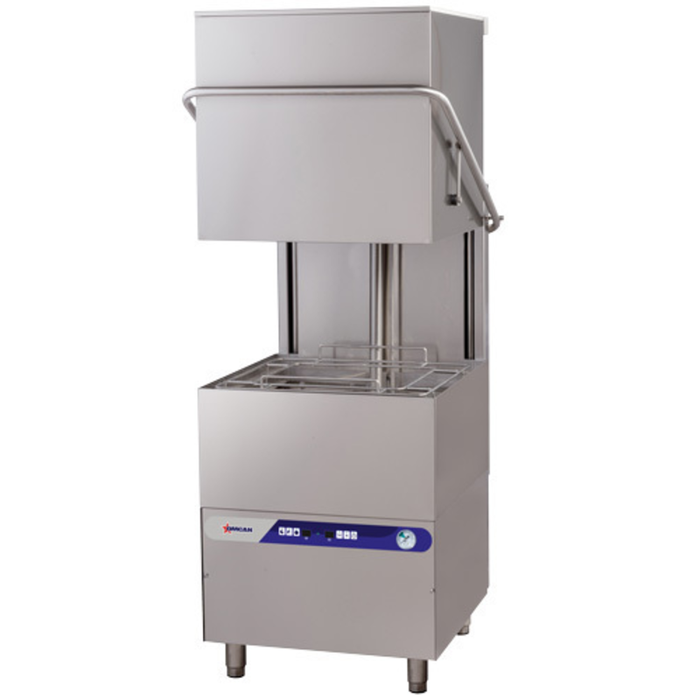 Omcan 46797 High Temperature Upright Dishwasher 28 Racks/Hour Capacity