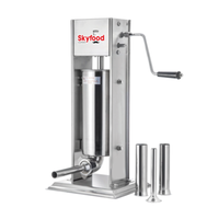 Skyfood 15VF 30 lb. Manual Vertical Two-Speed Sausage Stuffer
