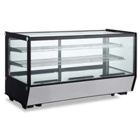 OMCAN 47424 60" Countertop Refrigerated Glass Showcase Display Case
