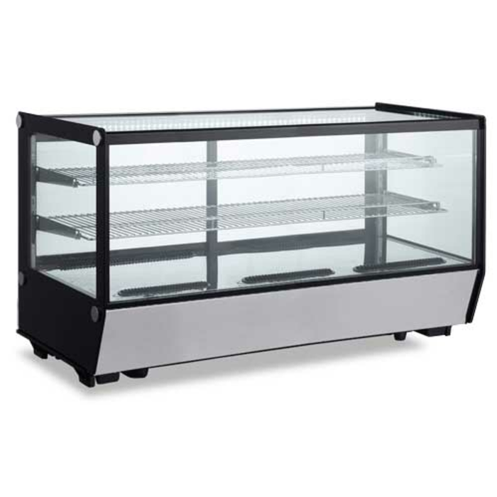 OMCAN 47424 60" Countertop Refrigerated Glass Showcase Display Case