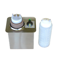 Equipex WI-1DI 1-Bottle Drop-In Food Topping Warmer