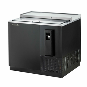 Bluenix BBC-36B-HC 36-3/4" Wide Solid Sliding Lid Bottle Cooler