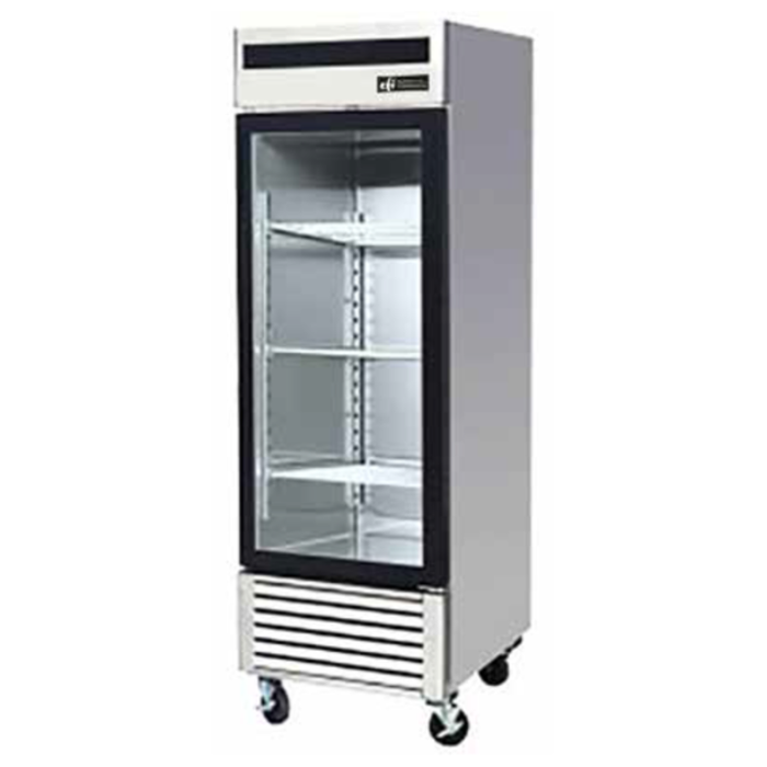 EFI C1-27GDSVC 27-Inch Glass Door Refrigerator Merchandiser