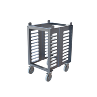 Cadco OST-34A-C Mobile Aluminum Oven Stand 10 Pan Capacity