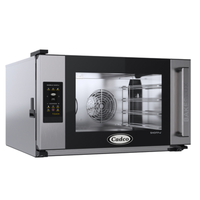 Cadco XAFT-04FS-TR Bakerlux Electric Countertop Convection Oven 4 Pan