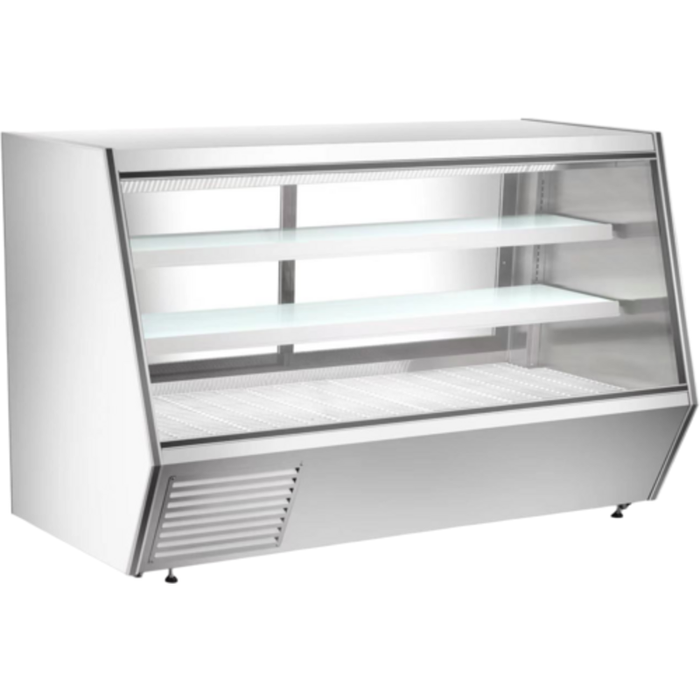 New Air NDDC-72-GC 72-Inch Refrigerated Deli Display Case