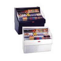 Howard McCray SC-OS30E-6C-B 75-Inch Curved Open Merchandiser