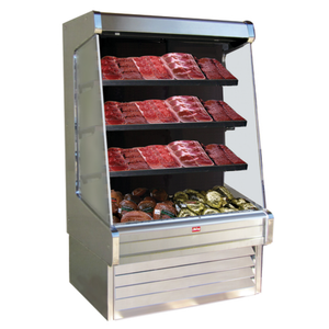 Vitrine réfrigérée ouverte à viande Howard McCray SC-OM30E-3-S-LED, 99 cm de large
