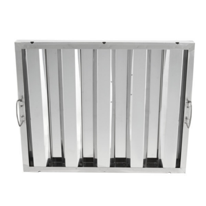 OMCAN 34835 20" Wide Commercial Kitchen Exhaust Hood Grease Filter stainless steel baffle range hood filter 20x16x2