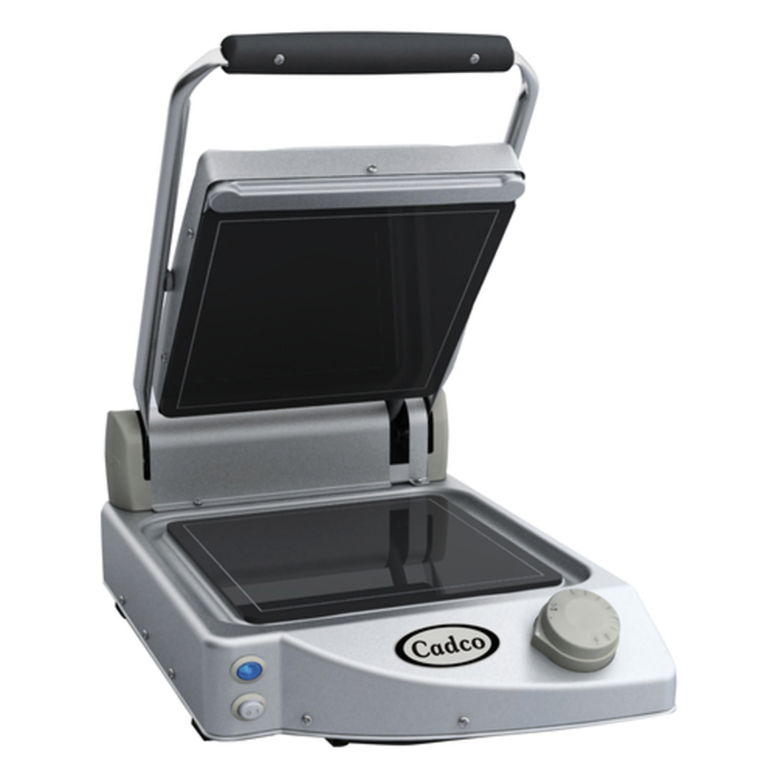 Cadco CPG-10F 9-7/8" x 9-7/8" Single Sandwich Panini Grill