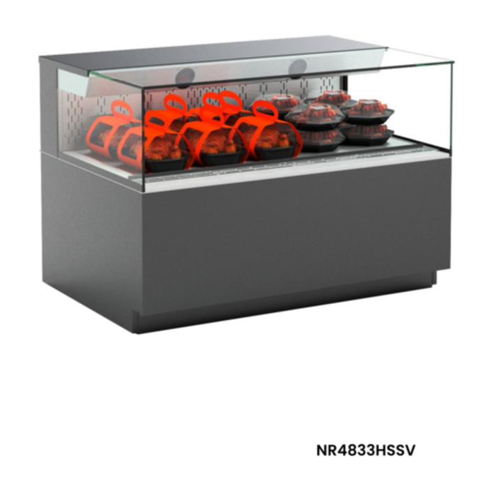 Structural Concepts NR4833HSSV Reveal® 47-3/4"W Heated Self-Service Case