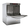 Fagor CO-500W High-Temp Undercounter Dishwasher With Open Door Showing Interior.