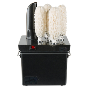 Campus Products GP5-BLACK 350 Glasses/Hour Countertop Glass Polisher