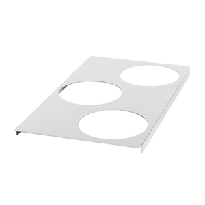 Rosko RO-ACC-STFE-APC4 Adapter Plate 12"W x 20"D for Steam Tables