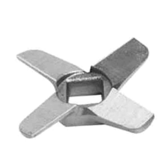 Univex 1000725 Couteau "X" pour hachoir à viande, taille de moyeu #22