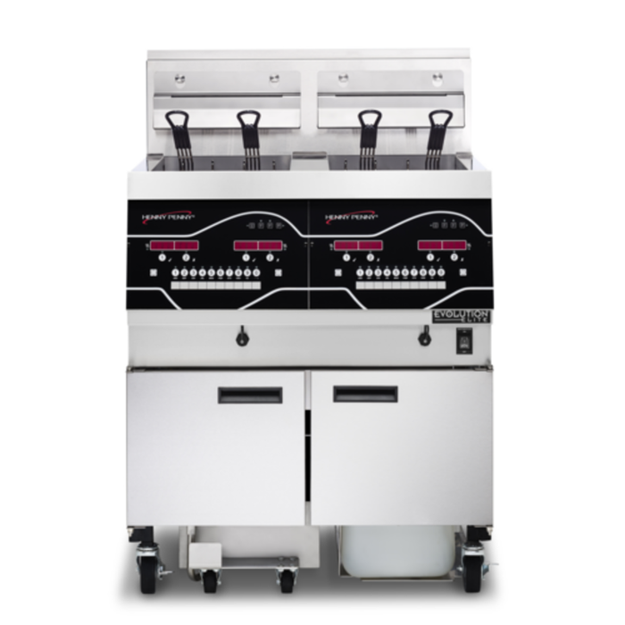 Henny Penny EEG 242 Evolution Elite® Gas Open Fryer 60 lb 2-Well