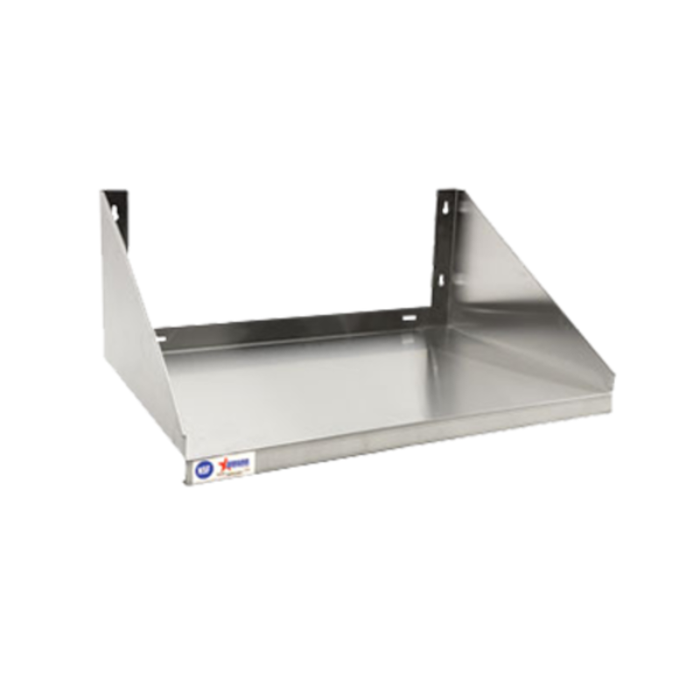 Omcan 40212 Wall Mount Microwave Shelf, 24"W x 20"D