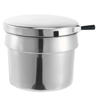 Server 84149 11 qt. Round Stainless Steel Vegetable Inset