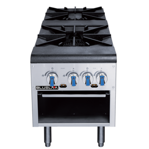 Bluelava BLSP2 18" Gas Stock Pot Range, 160,000 BTU