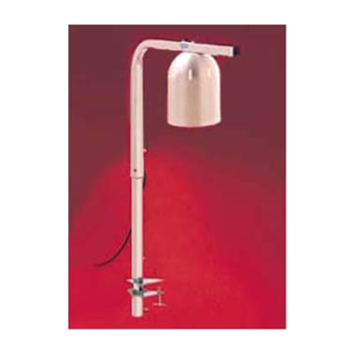 Nemco 6004-1 Portable Clamp-On Single Bulb Infrared Food Warmer