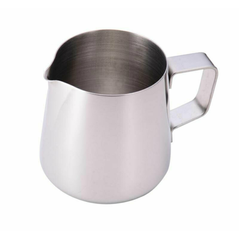 Stainless Steel Bell Pitcher With Ice Guard For High-Volume Beverage Service