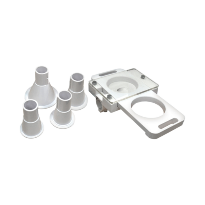 Omcan 24027 Manual 5-inch Hamburger Patty Press, Anodized Aluminum Construction