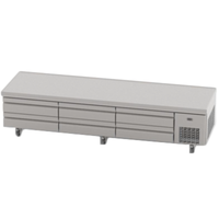 Infrico IUC-MSG110 110-5/8"W 22 cu. ft. Refrigerated Equipment Stand