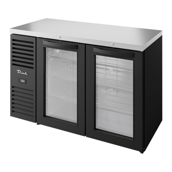 True TBR52-RISZ1-L-B-GG-1 52" Refrigerated Back Bar Cooler