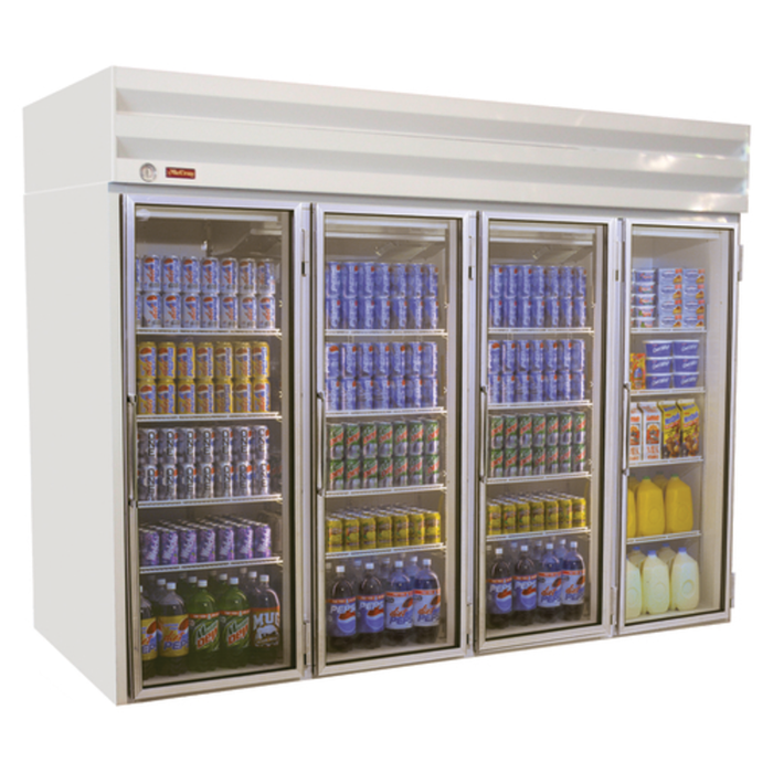 Howard McCray GF102-FF-B 103.75" Four-Door Merchandiser Freezer 102 cu. ft.