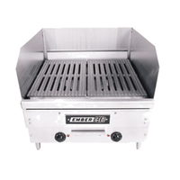 EmberGlo 2070300 Splash Guard Set for E2412 Charbroiler, 10"H