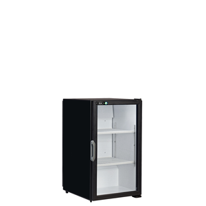 QBD DC6-HC/RX 21.5" Width Black Pharmacy Cooler No SS Top