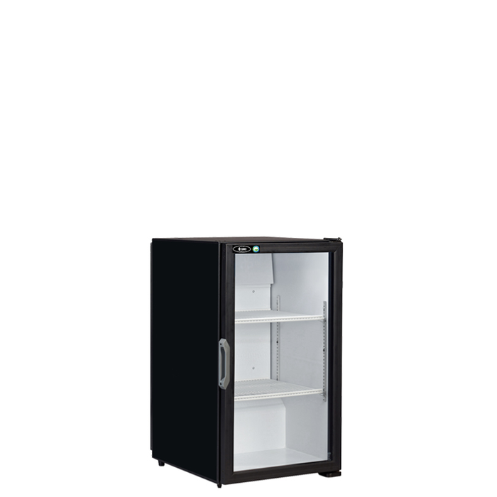 QBD DC6-HC/RX 21.5" Width Black Pharmacy Cooler No SS Top