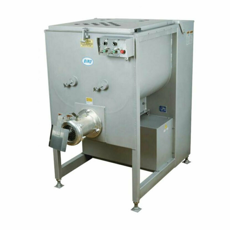 Biro AFMG-56-4 Heavy-Duty 5 HP Commercial Meat Grinder Chopper stainless steel industrial meat grinder with control panel