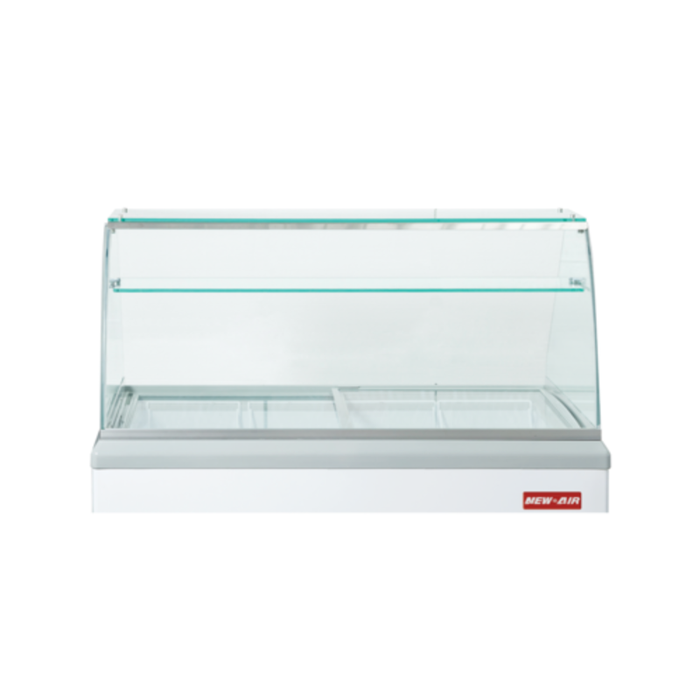 New Air NIF-41-CP Glass Canopy for NIF-41-FG Dipping Cabinet