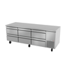Fagor SUR-93-D6 93"W Undercounter Drawer Refrigerator With Six Drawers And Stainless Steel Finish