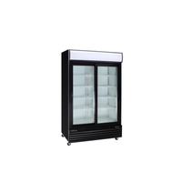 Kool-It KSM-42 52.3"W Sliding Glass Door Refrigerated Merchandiser
