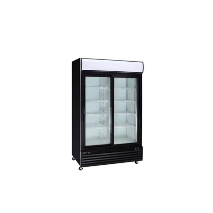 Kool-It KSM-42 52.3"W Sliding Glass Door Refrigerated Merchandiser