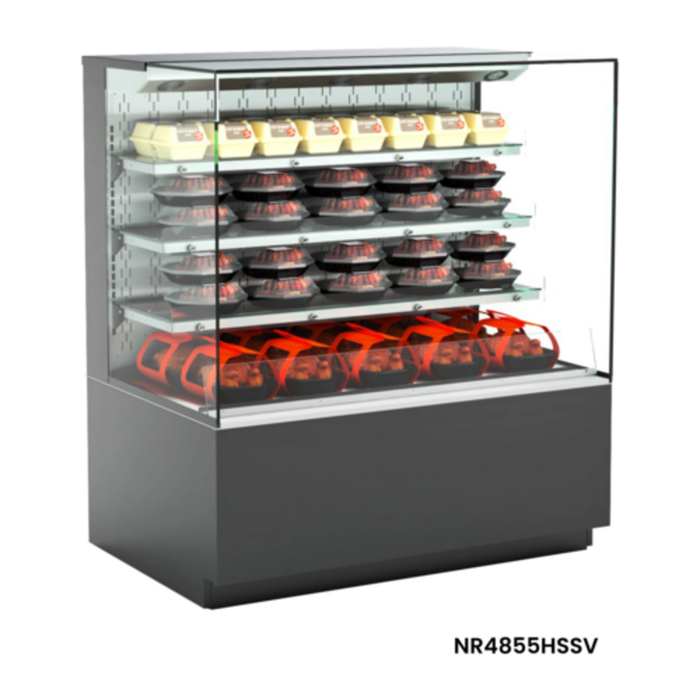 Structural Concepts NR3655HSSV 35.75"W Reveal Heated Self-Service Display Case