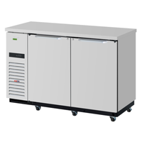Réfrigérateur de bar arrière Super Deluxe Turbo Air TBB-2SSD-N6 de 149 cm